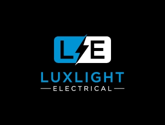 Luxlight Electrical logo design by labo
