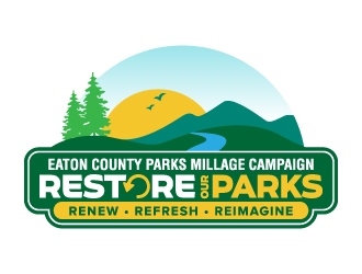 Eaton County Parks Millage Campaign Restore Our Parks logo design by jaize