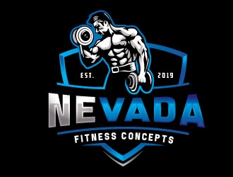 Nevada Fit or Nevada Fitness Concepts  logo design by Conception