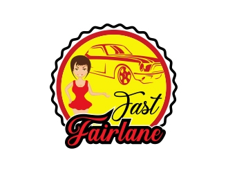 Fast Fairlane logo design by zubi