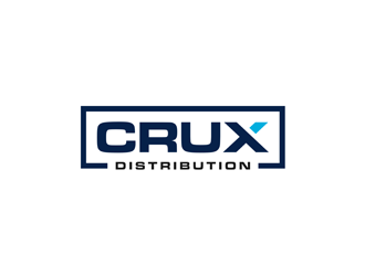 Crux Distribution logo design by alby