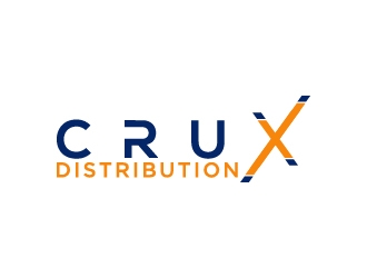 Crux Distribution logo design by Hansiiip