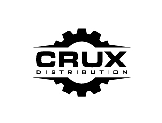 Crux Distribution logo design by Marianne