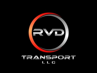 RVD Transport LLC logo design by berkahnenen