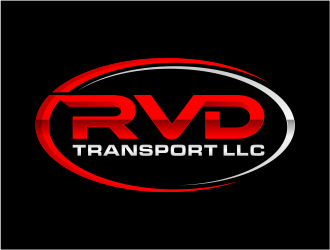 RVD Transport LLC logo design by mutafailan