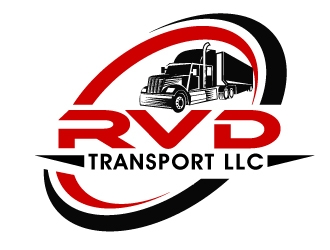 RVD Transport LLC logo design by PMG
