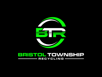BTR bristol township recycling logo design by alby