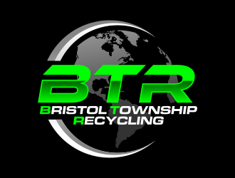 BTR bristol township recycling logo design by ingepro