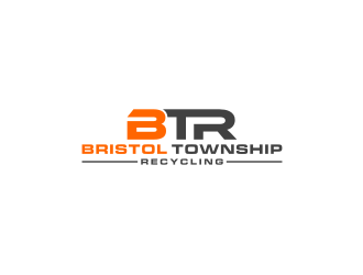 BTR bristol township recycling logo design by bricton