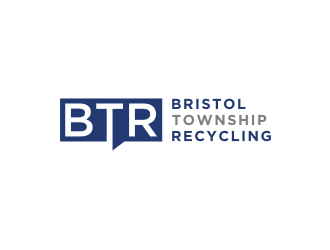 BTR bristol township recycling logo design by bricton