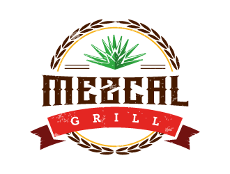 Mezcal Grill logo design by pencilhand