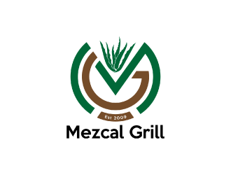Mezcal Grill logo design by nona