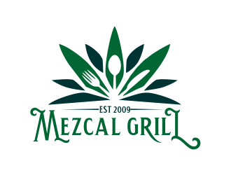 Mezcal Grill logo design by Gwerth
