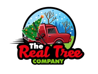 The Real Tree Company logo design by Suvendu