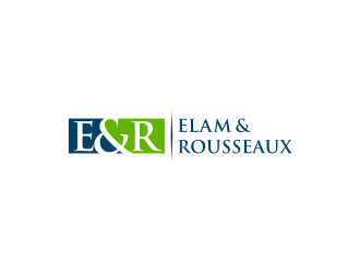 Elam & Rousseaux logo design by Adundas