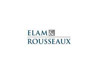 Elam & Rousseaux logo design by Adundas