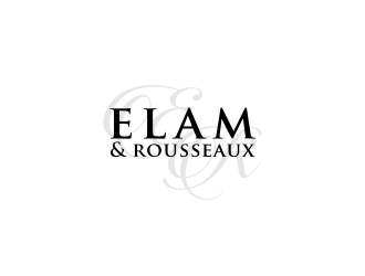 Elam & Rousseaux logo design by semar