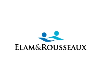 Elam & Rousseaux logo design by Marianne