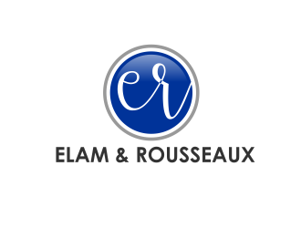 Elam & Rousseaux logo design by serprimero