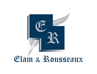 Elam & Rousseaux logo design by nona