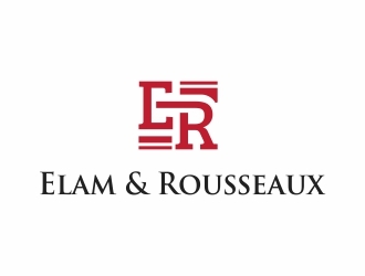 Elam & Rousseaux logo design by Ibrahim