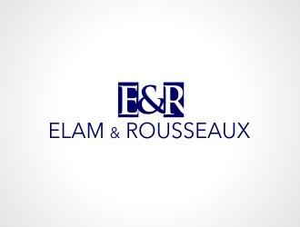 Elam & Rousseaux logo design by xbrand