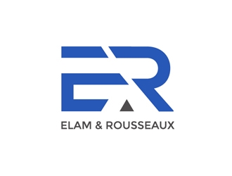 Elam & Rousseaux logo design by neonlamp