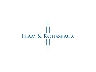 Elam & Rousseaux logo design by zakdesign700