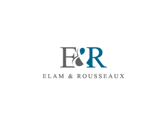 Elam & Rousseaux logo design by torresace