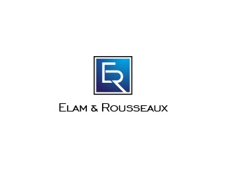 Elam & Rousseaux logo design by usef44