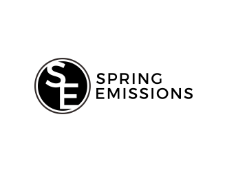 Spring Emissions logo design by BlessedArt