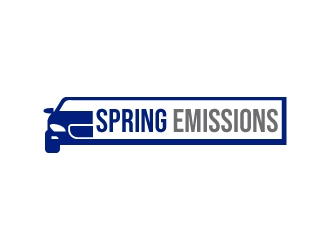 Spring Emissions logo design by mawanmalvin