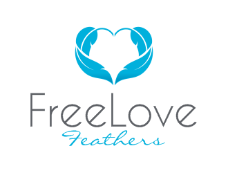 Free Love Feathers logo design by SmartTaste