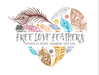 Free Love Feathers logo design by coco