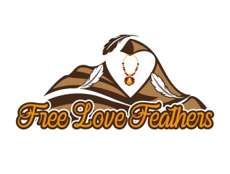 Free Love Feathers logo design by Suvendu