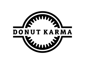Donut Karma logo design by BlessedArt