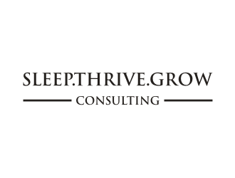 Sleep.Thrive.Grow Consulting logo design by superiors