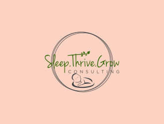 Sleep.Thrive.Grow Consulting logo design by haidar