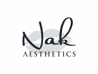 Nak Aesthetics logo design by ammad