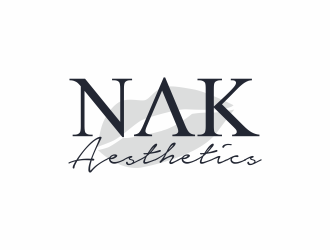 Nak Aesthetics logo design by ammad