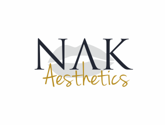 Nak Aesthetics logo design by ammad