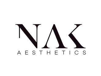 Nak Aesthetics logo design by Andrei P