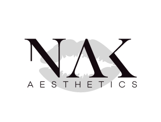 Nak Aesthetics logo design by Andrei P