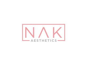 Nak Aesthetics logo design by bricton