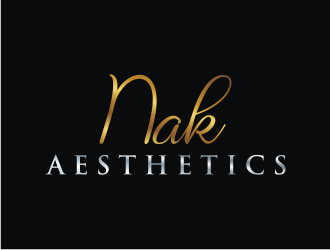 Nak Aesthetics logo design by bricton