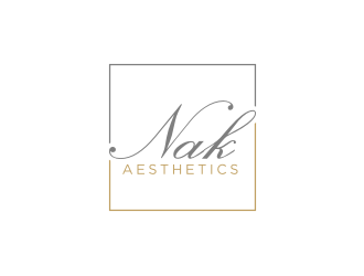 Nak Aesthetics logo design by bricton