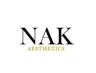 Nak Aesthetics logo design by Andrei P