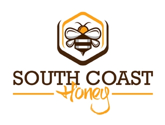 South Coast Honey logo design by MAXR