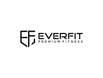 Everfit logo design by ammad