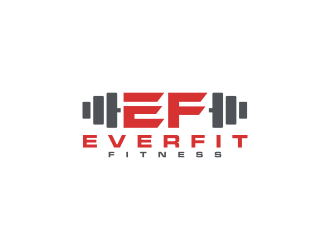 Everfit logo design by ammad